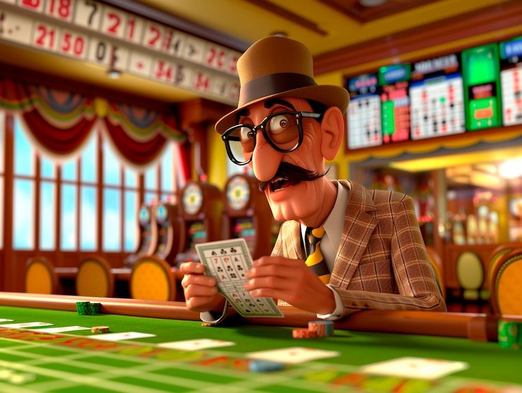Papan taruhan European Roulette dengan pilihan chip di hokibet